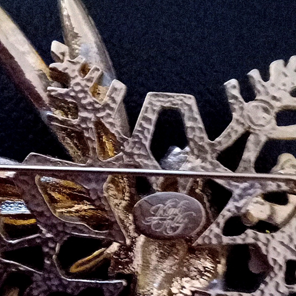 KIRKS FOLLY WINTER SNOWFLAKE FAIRY BROOCH - Picture 5 of 8